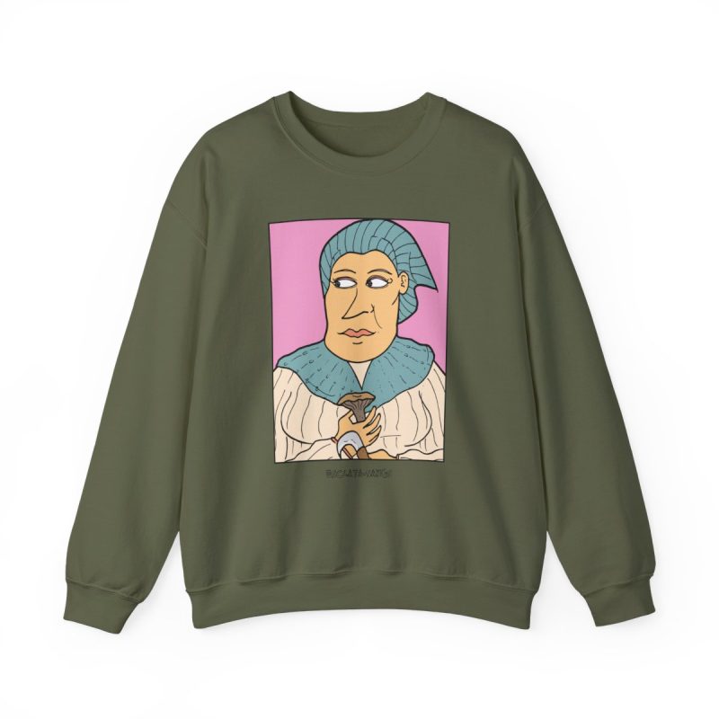 Sudadera cuello redondo - Verde militar - Esclata-sang