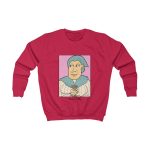 Sudadera infantil - Rojo fuego - Esclata-sang