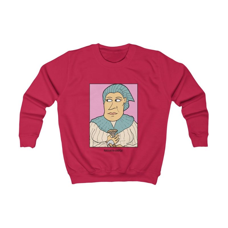 Sudadera infantil - Rojo fuego - Esclata-sang