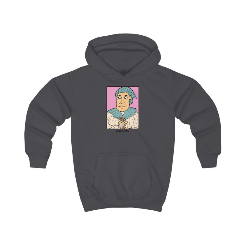 Sudadera con capucha infantil - Gris marengo - Esclata-sang