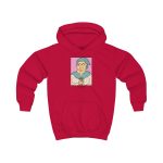 Sudadera con capucha infantil - Rojo fuego - Esclata-sang