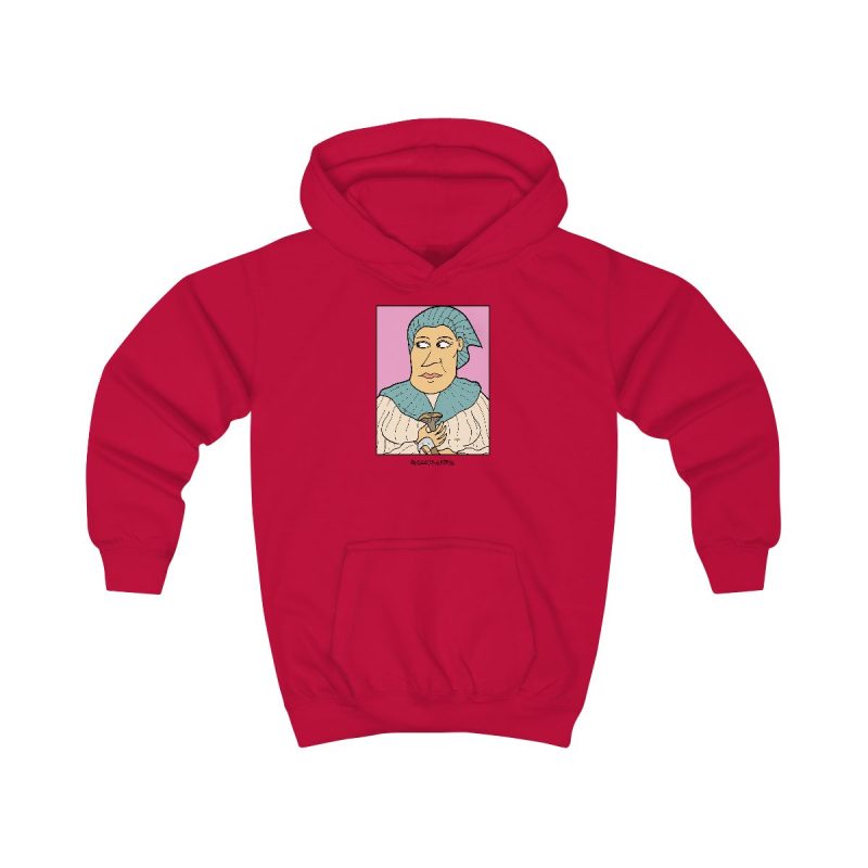 Sudadera con capucha infantil - Rojo fuego - Esclata-sang
