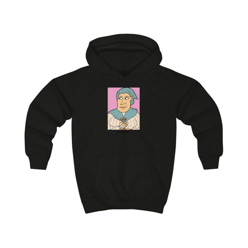 Sudadera con capucha infantil - Negro azabache - Esclata-sang