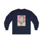 Camiseta manga larga - Azul marino - Esclata-sang Camiseta manga larga - Azul marino - Esclata-sang