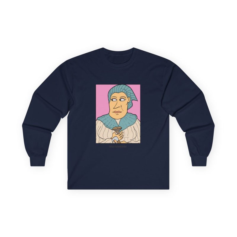 Camiseta manga larga - Azul marino - Esclata-sang