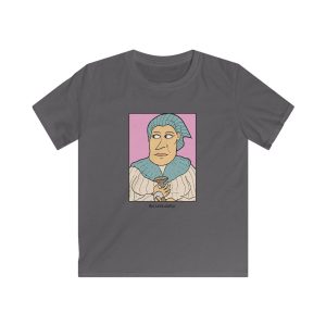 Camiseta infantil Softstyle - Gris marengo - Esclata-sang