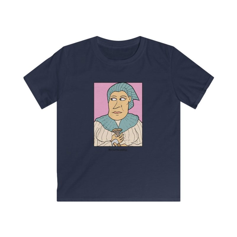 Camiseta infantil Softstyle - Azul marino - Esclata-sang