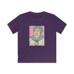 Camiseta infantil Softstyle - Morado - Esclata-sang