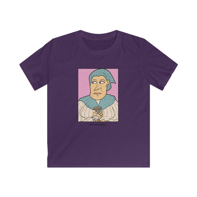Camiseta infantil Softstyle - Morado - Esclata-sang