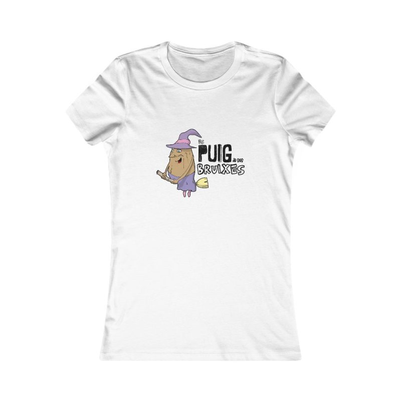 Camiseta mujer Favorite - Blanco - Camiseta Puig de ses Bruixes