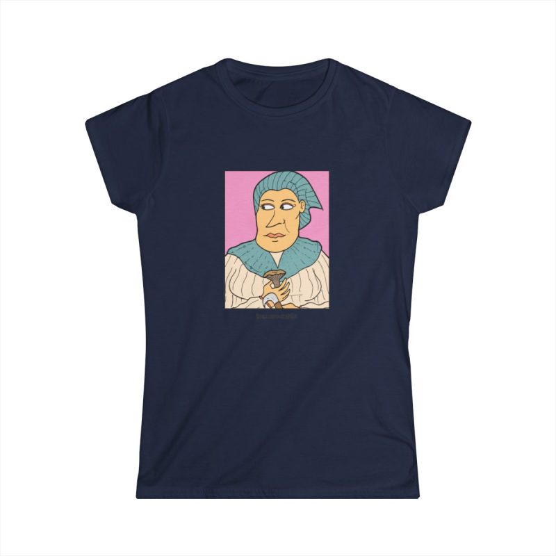 Camiseta mujer Softstyle - Azul marino - Esclata-sang