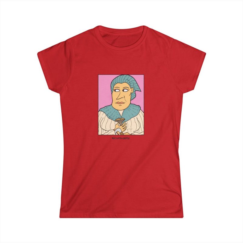 Camiseta mujer Softstyle - Rojo - Esclata-sang