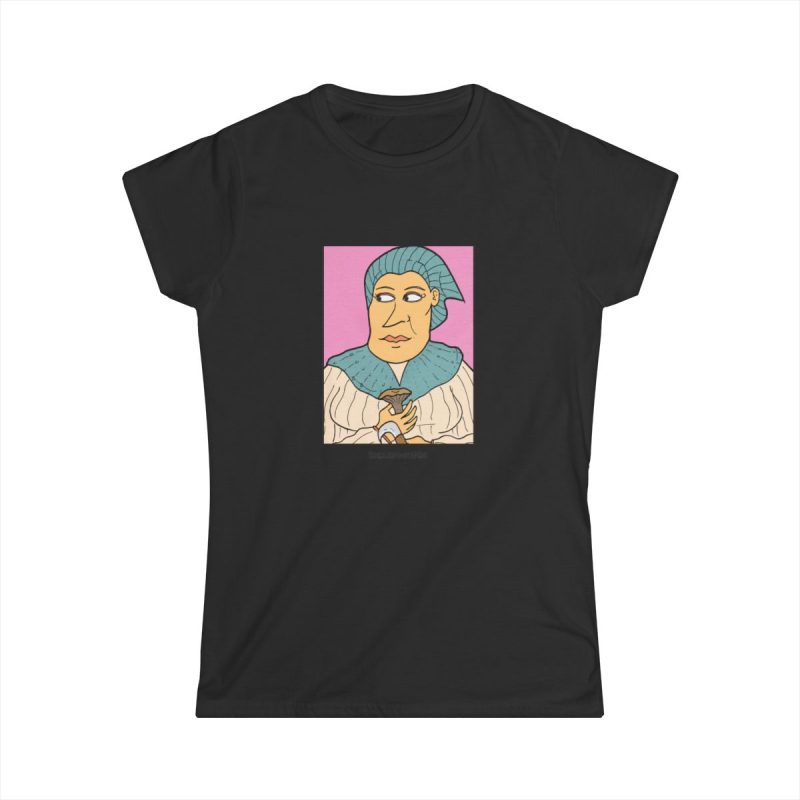 Camiseta mujer Softstyle - Negro - Esclata-sang