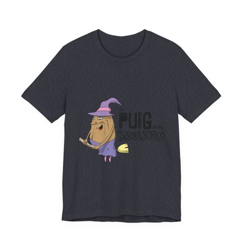 Camiseta jersey manga corta - Azul marino jaspeado - Camiseta Puig de ses Bruixes