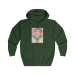 Sudadera con capucha y cremallera - Verde botella - Esclata-sang Sudadera con capucha y cremallera - Verde botella - Esclata-sang