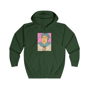 Sudadera con capucha y cremallera - Verde botella - Esclata-sang