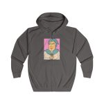 Sudadera con capucha y cremallera - Gris acero - Esclata-sang Sudadera con capucha y cremallera - Gris acero - Esclata-sang