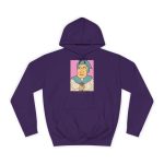 Sudadera universitaria - Morado - Esclata-sang