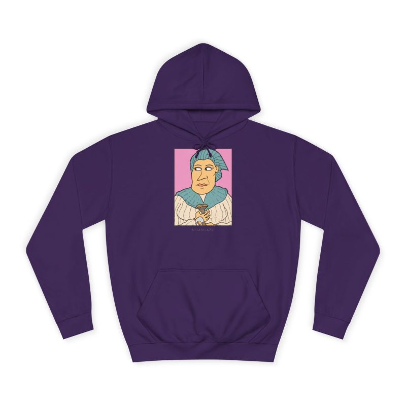 Sudadera universitaria - Morado - Esclata-sang
