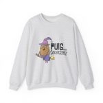 Sudadera cuello redondo - Gris ceniza - Camiseta Puig de ses Bruixes