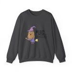 Sudadera cuello redondo - Gris oscuro jaspeado - Camiseta Puig de ses Bruixes