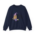 Sudadera cuello redondo - Azul marino - Camiseta Puig de ses Bruixes