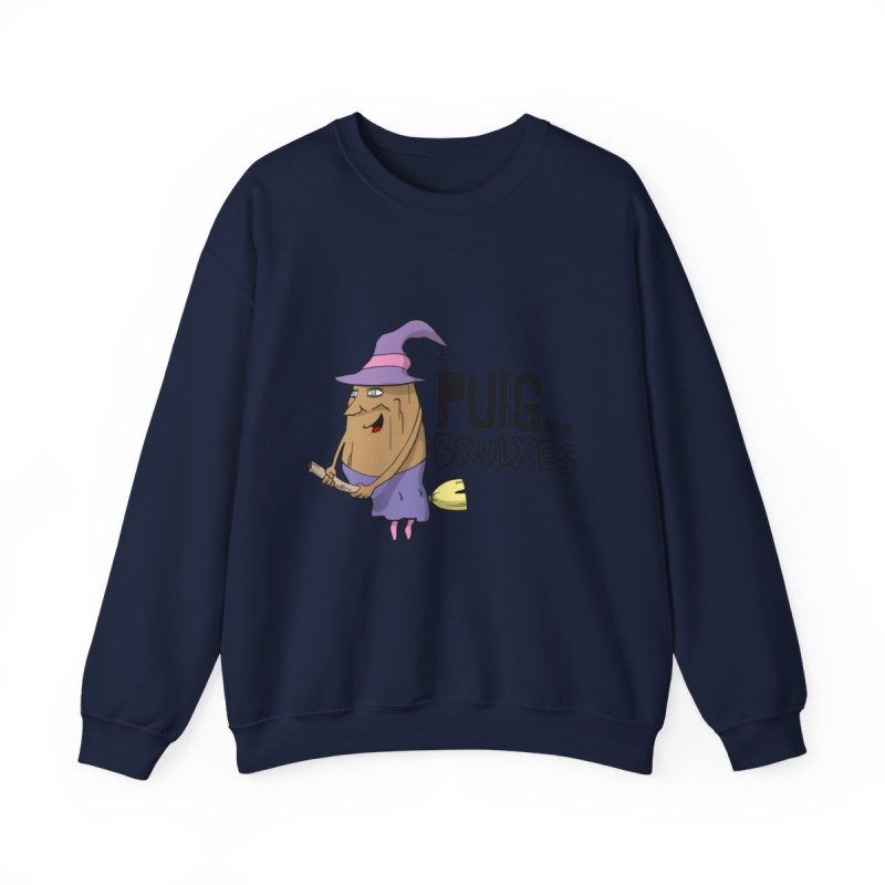 Sudadera cuello redondo - Azul marino - Camiseta Puig de ses Bruixes