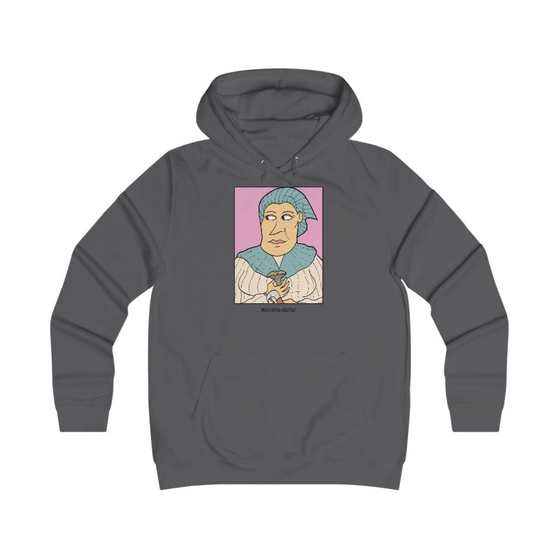 Sudadera universitaria mujer - Gris marengo - Esclata-sang