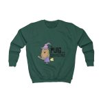 Sudadera infantil - Verde botella - Camiseta Puig de ses Bruixes
