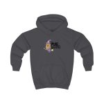 Sudadera con capucha infantil - Gris marengo - Camiseta Puig de ses Bruixes Sudadera con capucha infantil - Gris marengo - Camiseta Puig de ses Bruixes