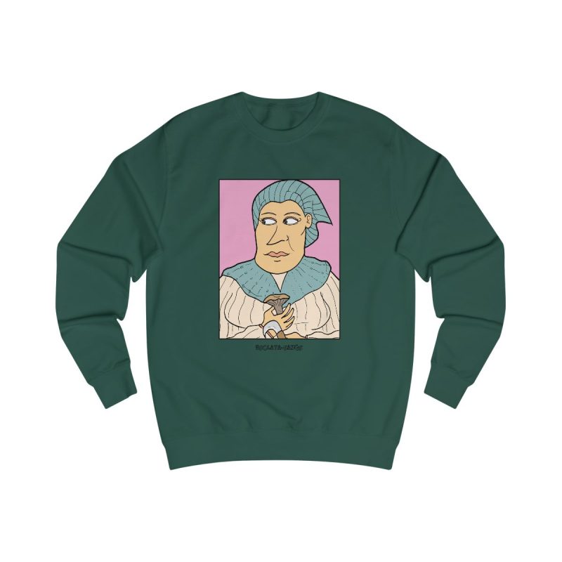 Sudadera clasica - Verde botella - Esclata-sang Sudadera clasica - Verde botella - Esclata-sang