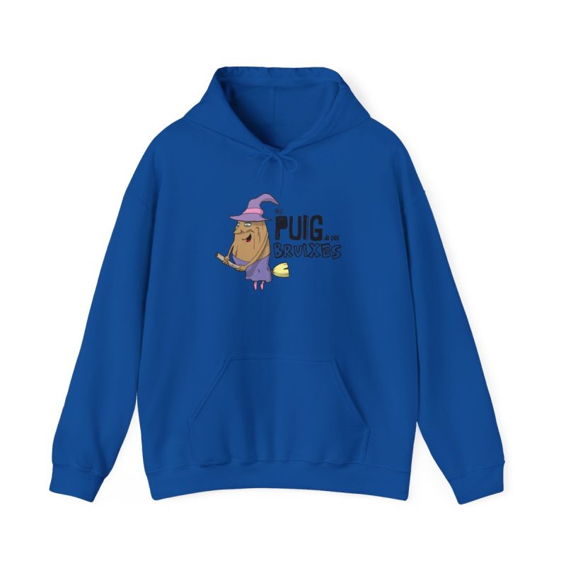 Sudadera con capucha - Azul royal - Camiseta Puig de ses Bruixes