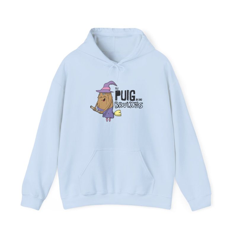 Sudadera con capucha - Azul claro - Camiseta Puig de ses Bruixes