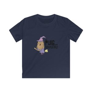 Camiseta infantil Softstyle - Azul marino - Camiseta Puig de ses Bruixes