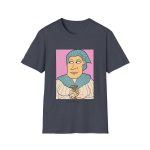 Camiseta Softstyle - Azul marino jaspeado - Esclata-sang