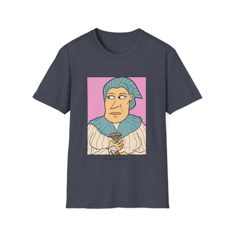 Camiseta Softstyle - Azul marino jaspeado - Esclata-sang