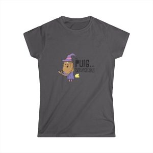 Camiseta mujer Softstyle - Gris marengo - Camiseta Puig de ses Bruixes