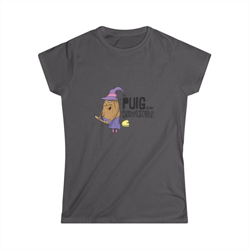 Camiseta mujer Softstyle - Gris marengo - Camiseta Puig de ses Bruixes Camiseta mujer Softstyle - Gris marengo - Camiseta Puig de ses Bruixes