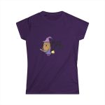 Camiseta mujer Softstyle - Morado - Camiseta Puig de ses Bruixes Camiseta mujer Softstyle - Morado - Camiseta Puig de ses Bruixes