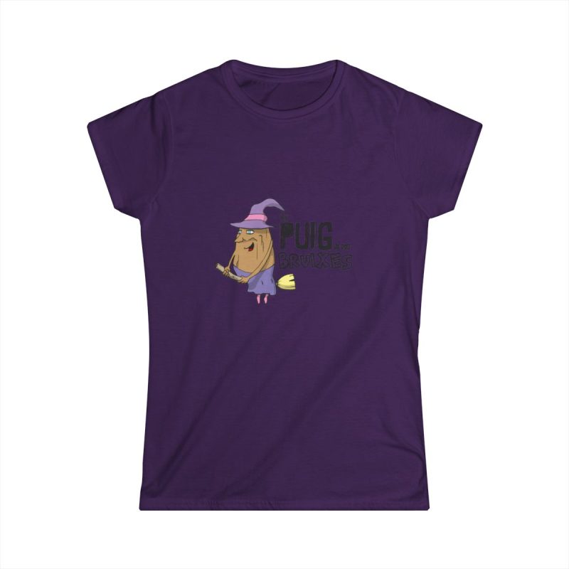 Camiseta mujer Softstyle - Morado - Camiseta Puig de ses Bruixes