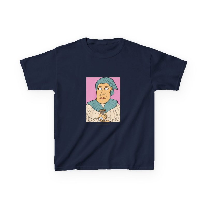 Camiseta infantil algodon grueso - Azul marino - Esclata-sang Camiseta infantil algodon grueso - Azul marino - Esclata-sang
