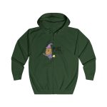 Sudadera con capucha y cremallera - Verde botella - Camiseta Puig de ses Bruixes Sudadera con capucha y cremallera - Verde botella - Camiseta Puig de ses Bruixes