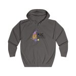 Sudadera con capucha y cremallera - Gris acero - Camiseta Puig de ses Bruixes Sudadera con capucha y cremallera - Gris acero - Camiseta Puig de ses Bruixes