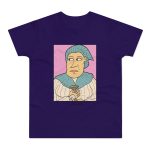 Camiseta hombre punto liso - Morado urbano - Esclata-sang