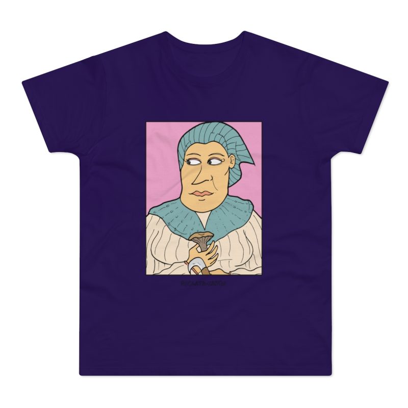 Camiseta hombre punto liso - Morado urbano - Esclata-sang