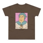 Camiseta hombre punto liso - Marron chocolate - Esclata-sang