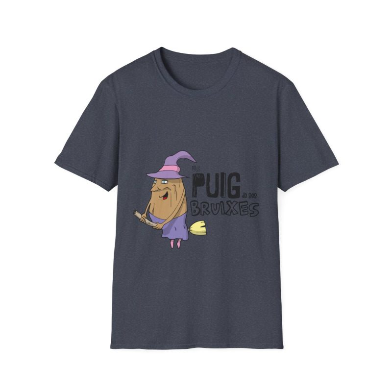 Camiseta Softstyle - Azul marino jaspeado - Camiseta Puig de ses Bruixes