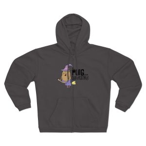 Sudadera capucha con cremallera premium - Antracita - Camiseta Puig de ses Bruixes