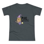 Camiseta mujer punto liso - Gris oscuro - Camiseta Puig de ses Bruixes Camiseta mujer punto liso - Gris oscuro - Camiseta Puig de ses Bruixes