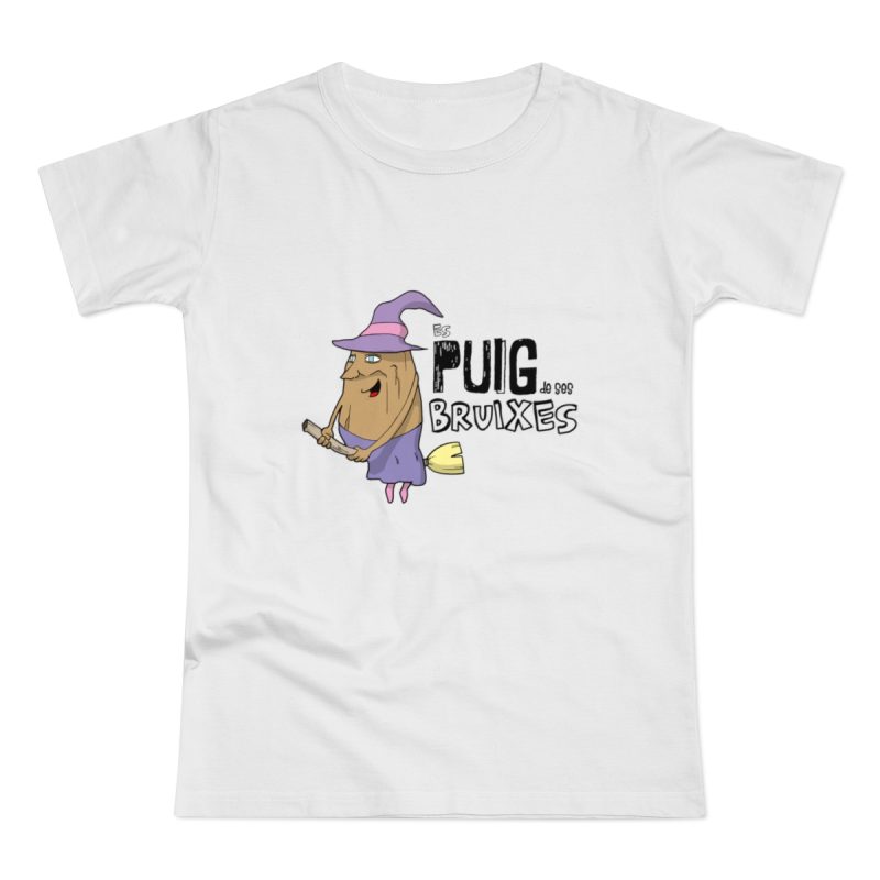 Camiseta mujer punto liso - Blanco - Camiseta Puig de ses Bruixes